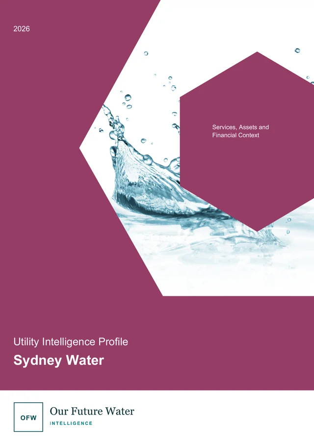 Utility Intelligence Profile: Sydney Water cover