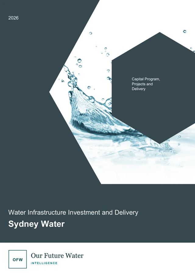 Water Infrastructure Investment and Delivery: Sydney Water cover