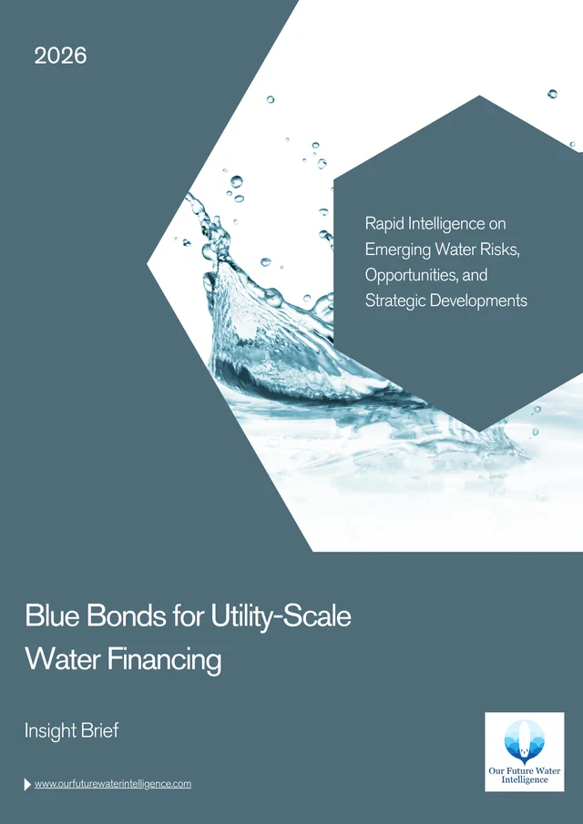 Blue Bonds for Utility-Scale Water Financing cover