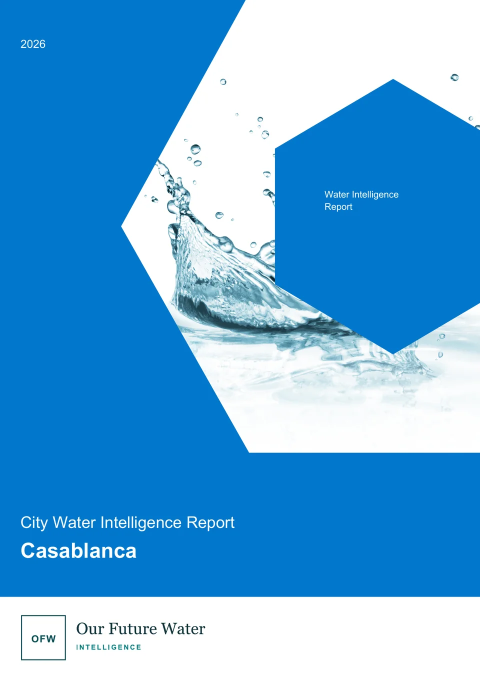 Casablanca Water Intelligence Report cover
